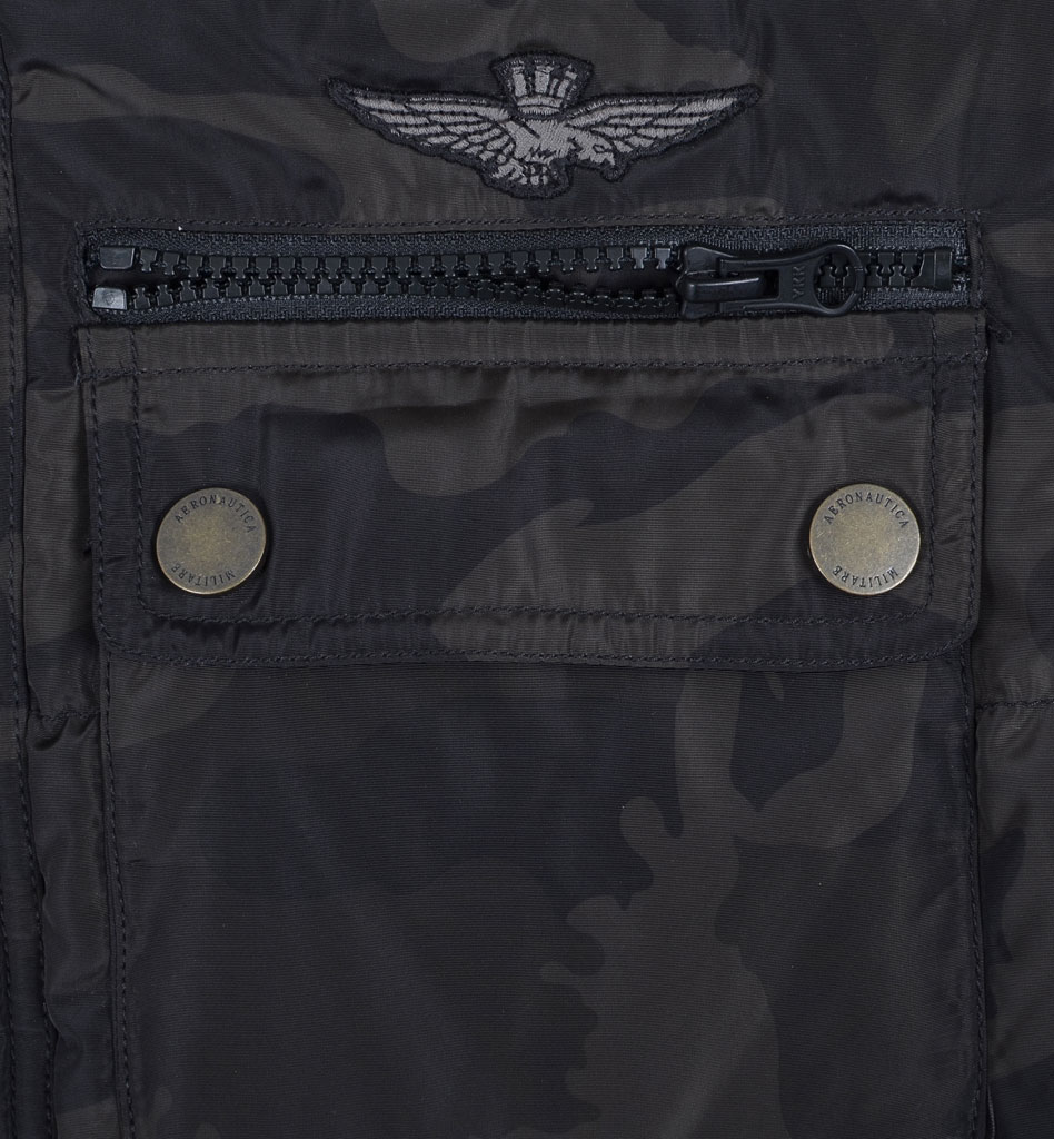 Куртка AERONAUTICA MILITARE camo scuro (AB 1413) 