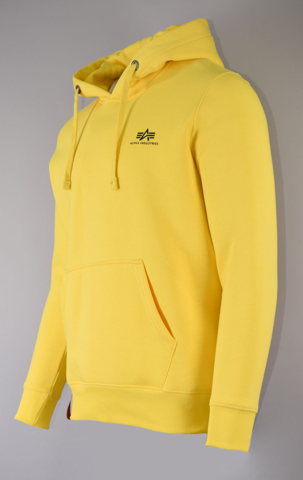 Толстовка ALPHA INDUSTRIES BASIC HOODY SMALL LOGO empire yellow 