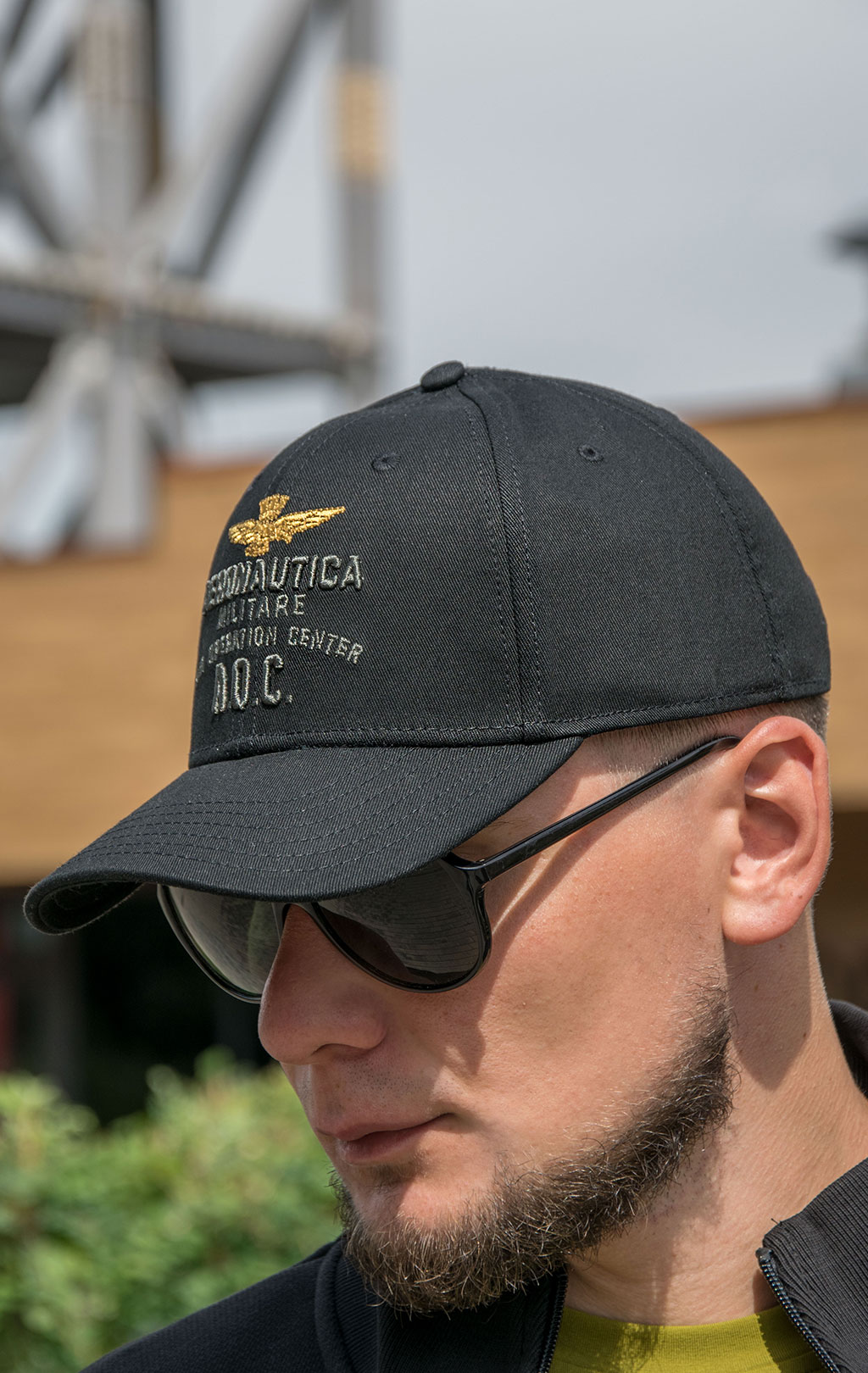 Бейсболка AERONAUTICA MILITARE FW 21/22/CN jet black (HA 1090) 