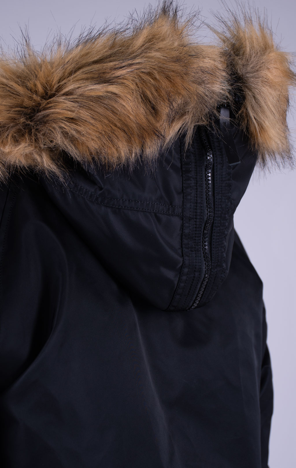Аляска короткая ALPHA INDUSTRIES N-2B HERITAGE FIT PARKA FW 26/27 black 