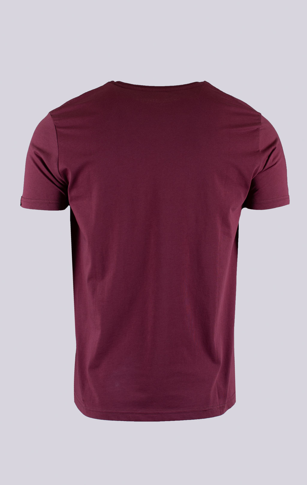 Футболка ALPHA INDUSTRIES BASIC T burgundy 