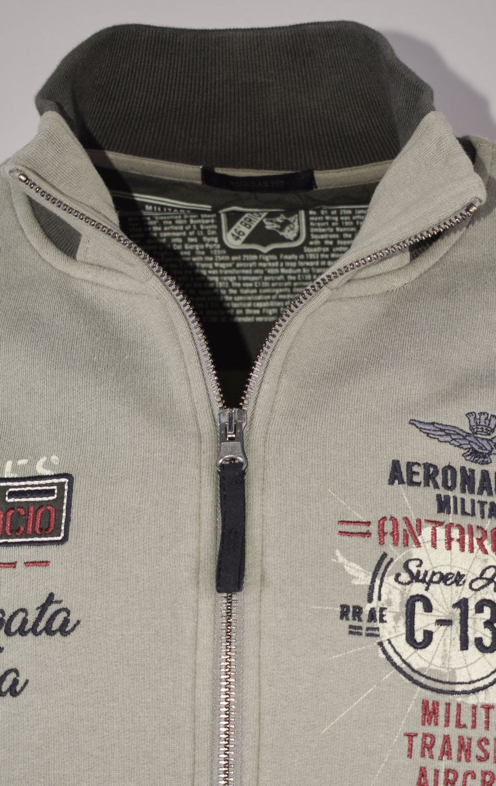 Олимпийка AERONAUTICA MILITARE ANTARCTICA FW 23/24/TR light green (FE 1819) 