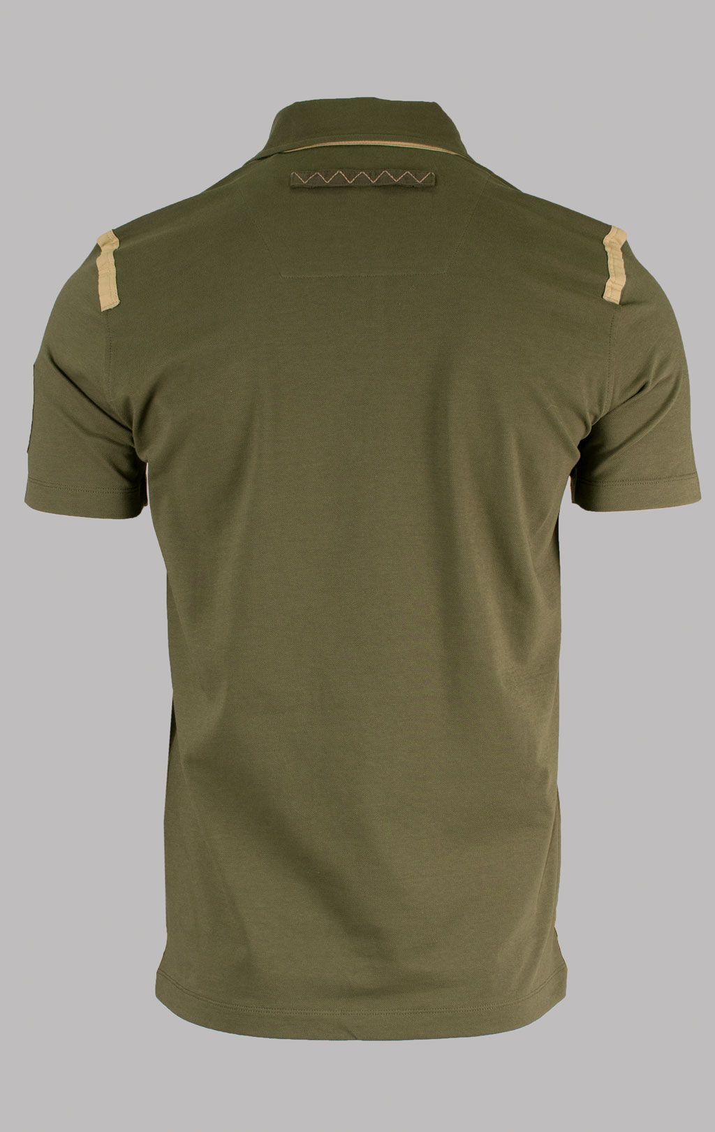 Футболка-поло AERONAUTICA MILITARE SS 25 m/TR military olive (PO 1860) 