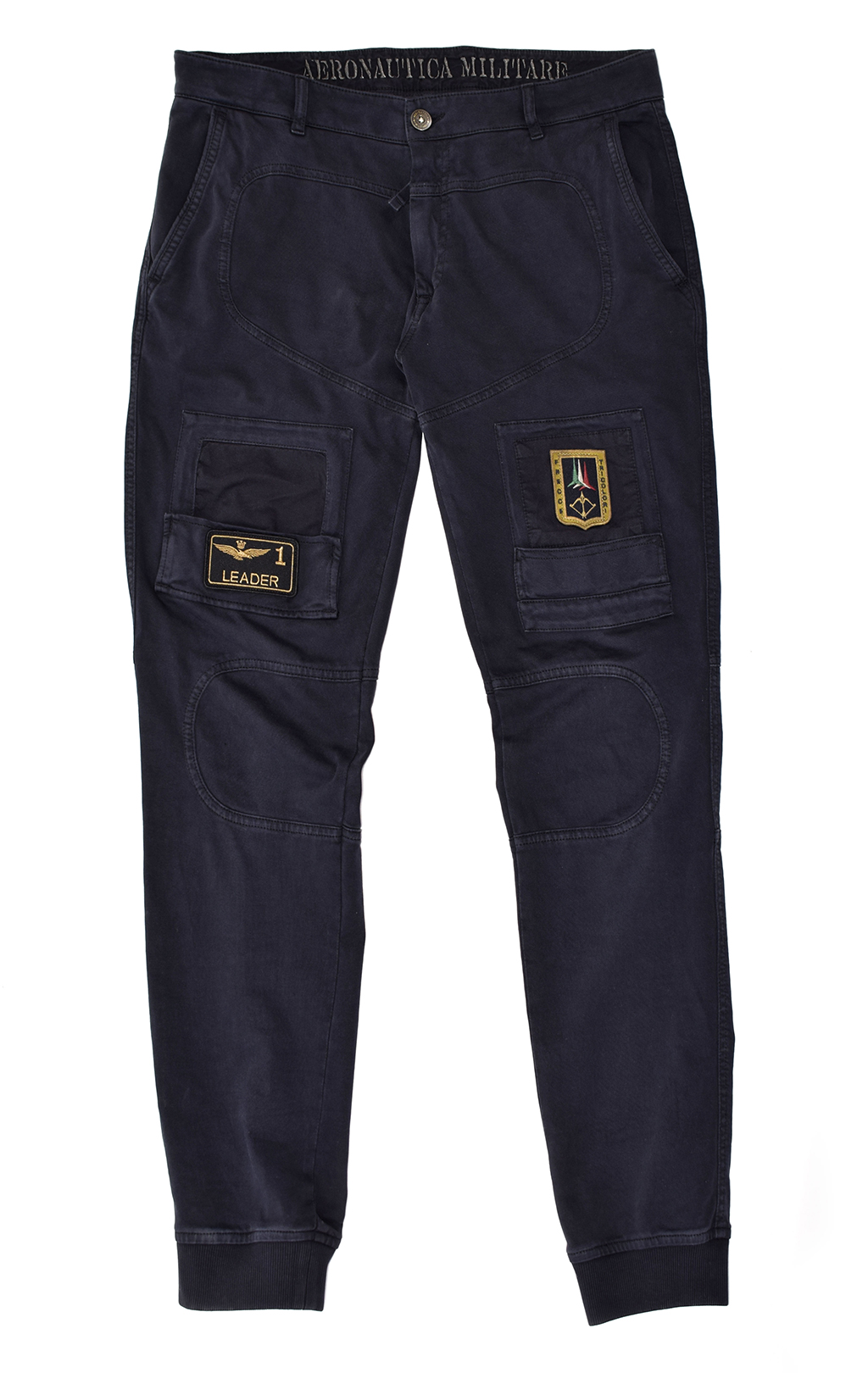 Брюки-карго AERONAUTICA MILITARE big size SS 21/AL blue black (PF 743)