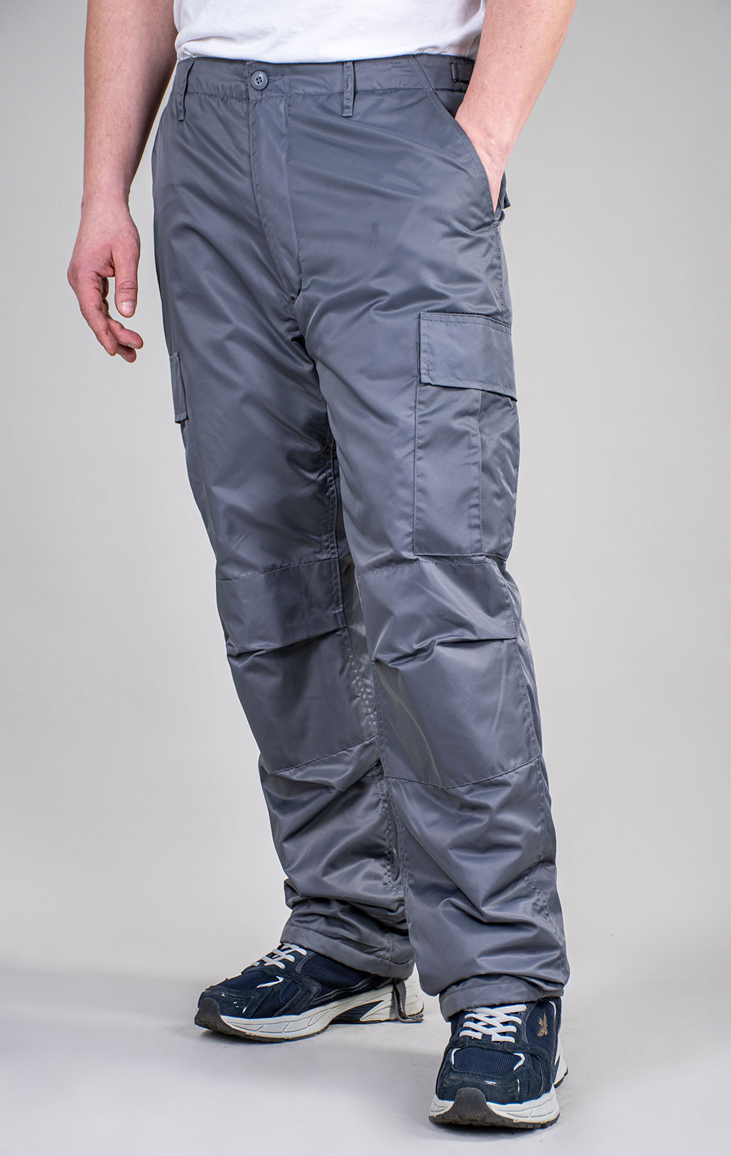 Брюки-карго BRANDIT Thermohose утеплённые grey 