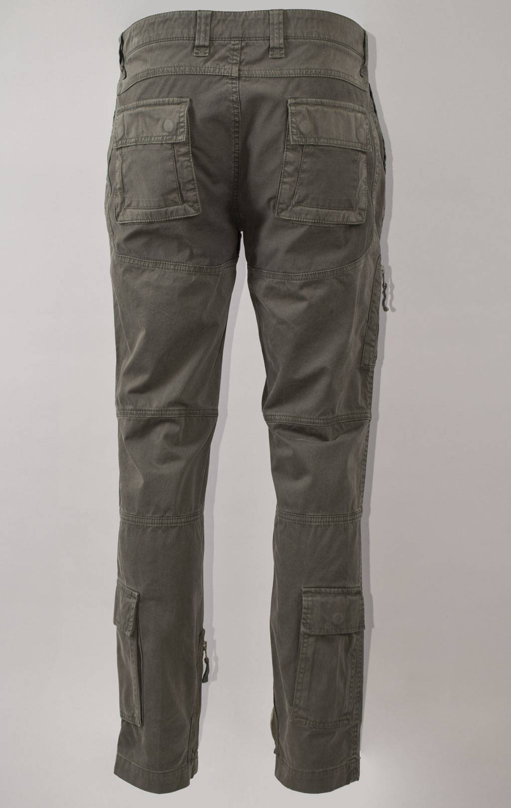 Брюки-карго AERONAUTICA MILITARE ANTI-G плотные FW 23/24/AL verde militare (PA 1557) 
