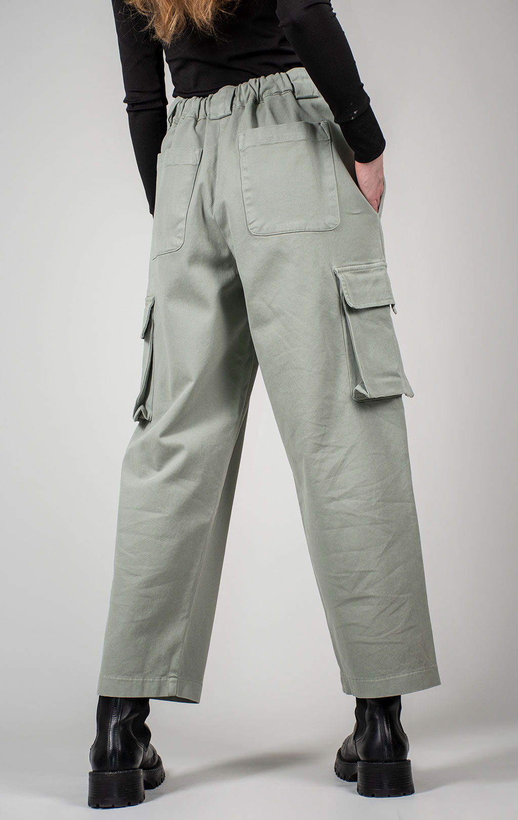Женские брюки-карго AERONAUTICA MILITARE FW 24/25/IT verde the (PA 1639) 