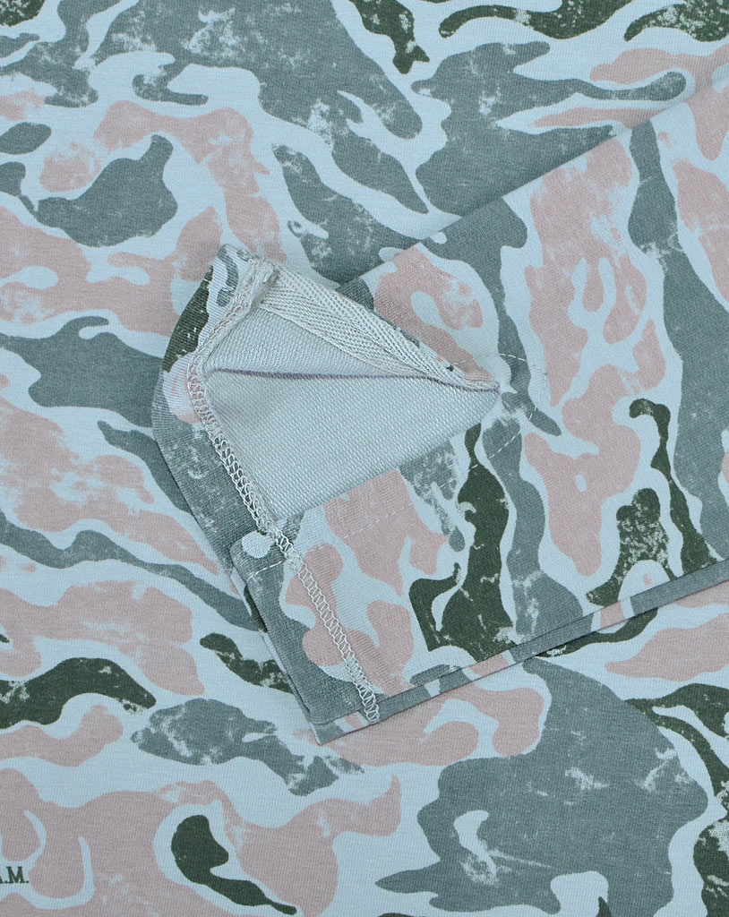 Женский свитшот AERONAUTICA MILITARE camouflage rosa (FE 1261) 
