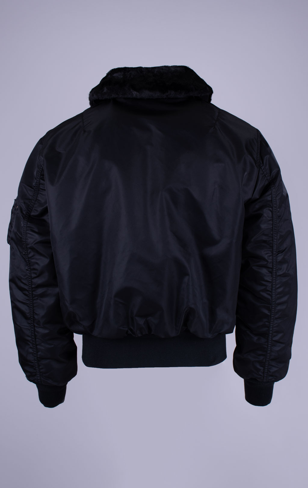 Куртка-пилот ALPHA INDUSTRIES B-15 HERITAGE FIT FLIGHT JACKET FW 26/27 black 