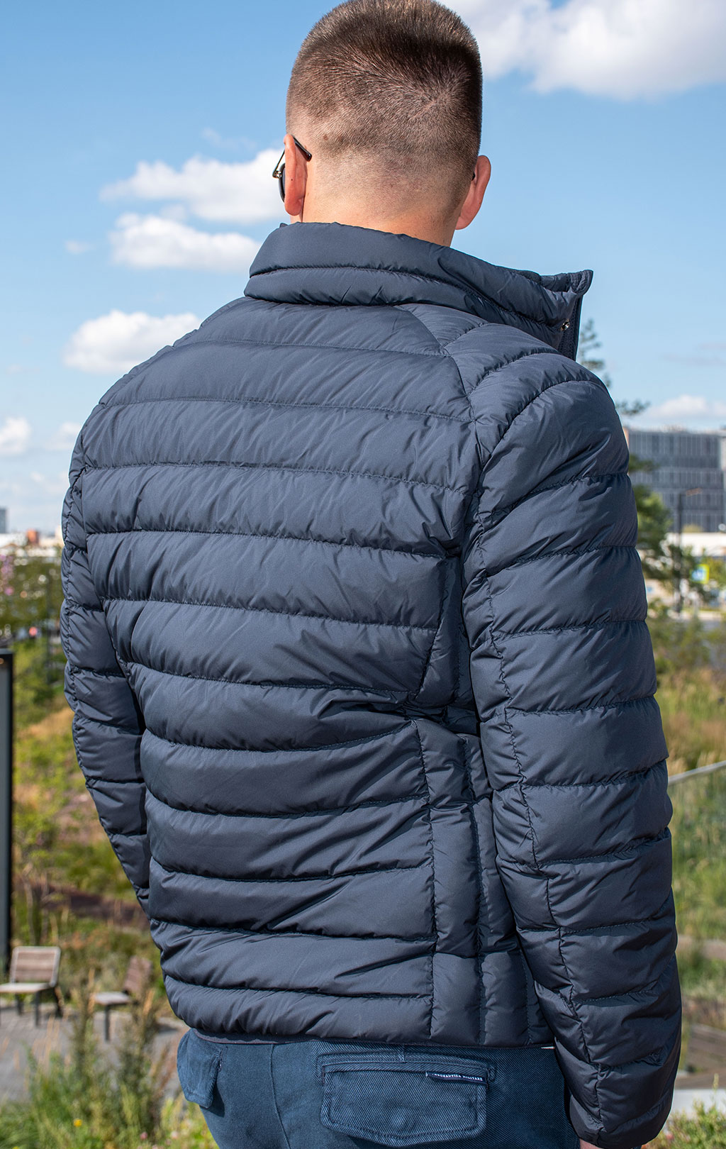 Куртка-пуховик лёгкая PARAJUMPERS UGO FW 24/25 blue navy 