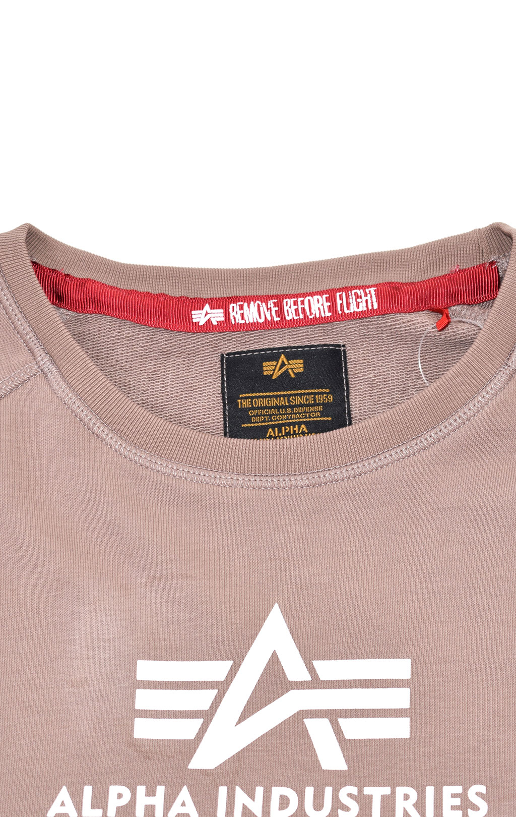 Женский свитшот ALPHA INDUSTRIES NEW BASIC SWEATER mauve 