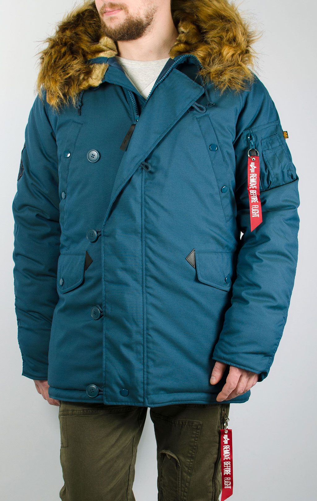 Аляска ALPHA INDUSTRIES EXPLORER blue bold 