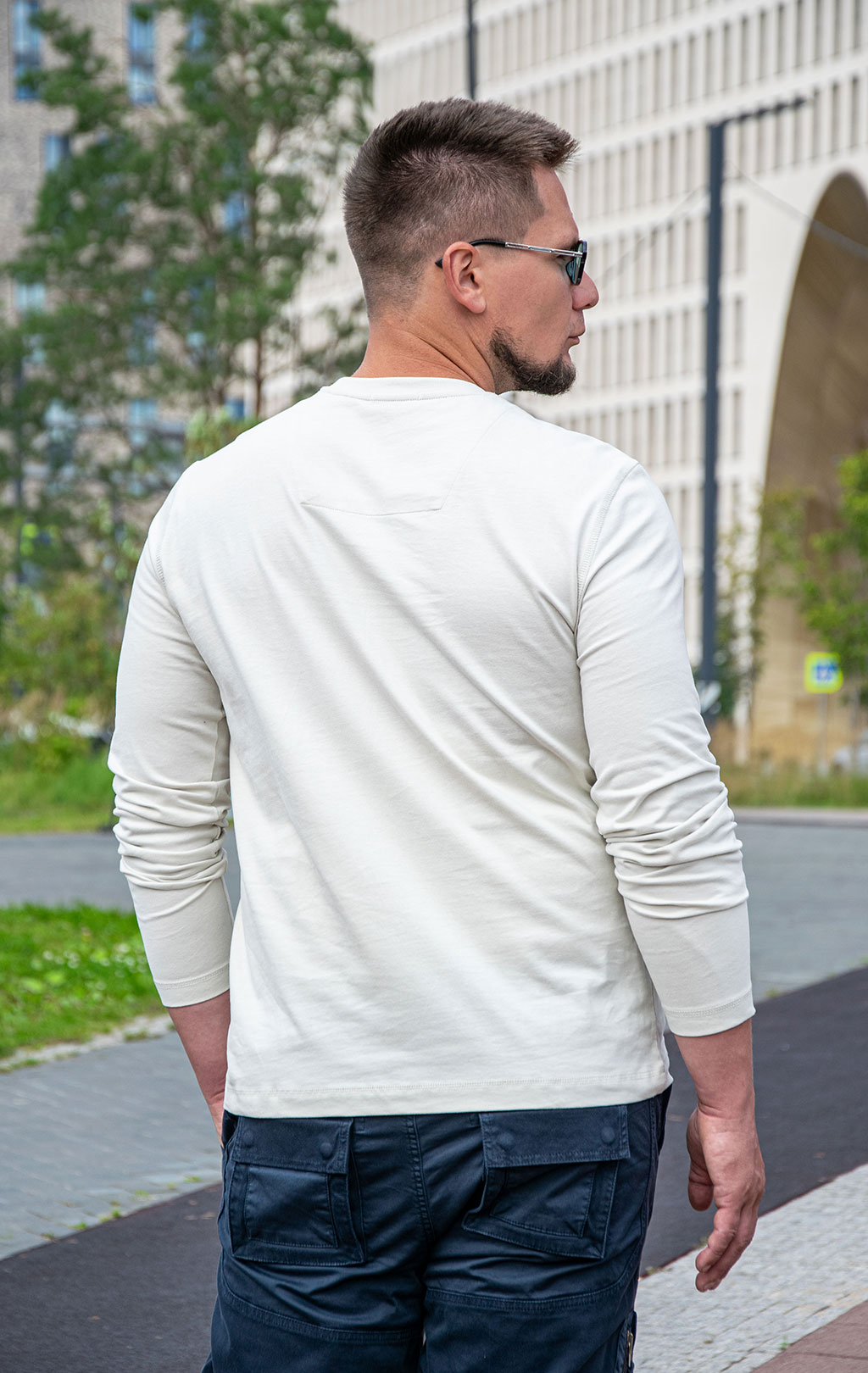 Лонгслив AERONAUTICA MILITARE FW 25/26/BD ghiaccio (TS 2469) 
