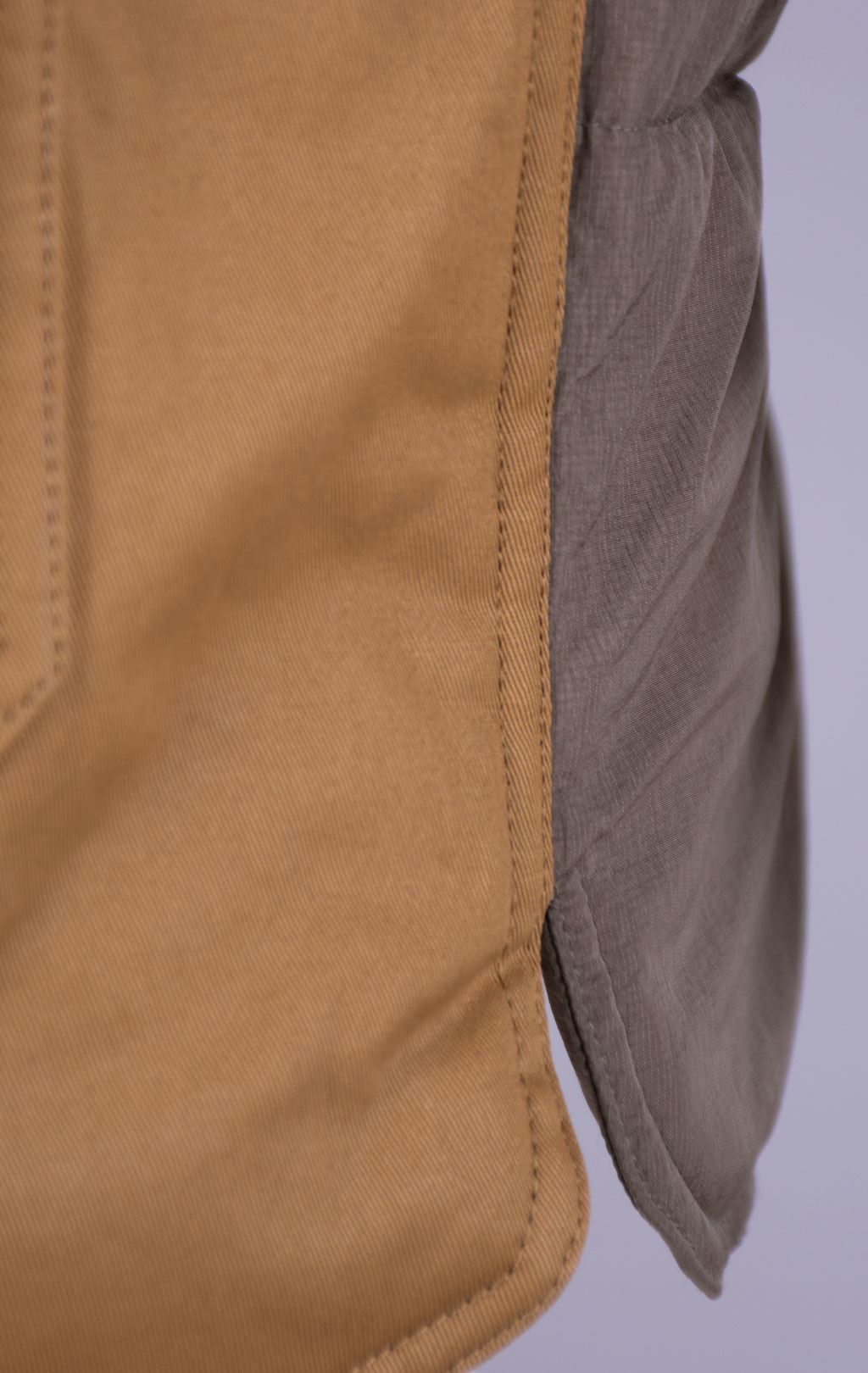 Куртка-пилот AERONAUTICA MILITARE FW 26/27/CN caffelatte/yellow curry (AB 3081) 