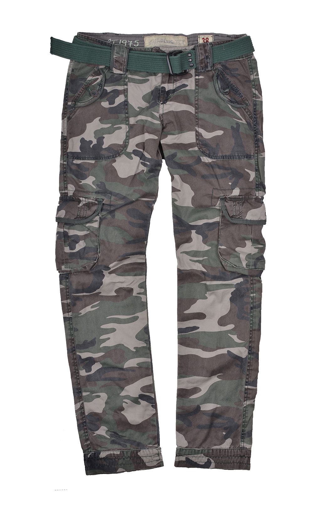 Женские брюки-карго Surplus LADIES PREMIUM camo woodland 