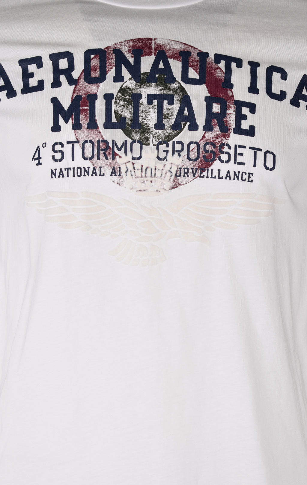 Футболка AERONAUTICA MILITARE SS 22/TR off white (TS 1940)