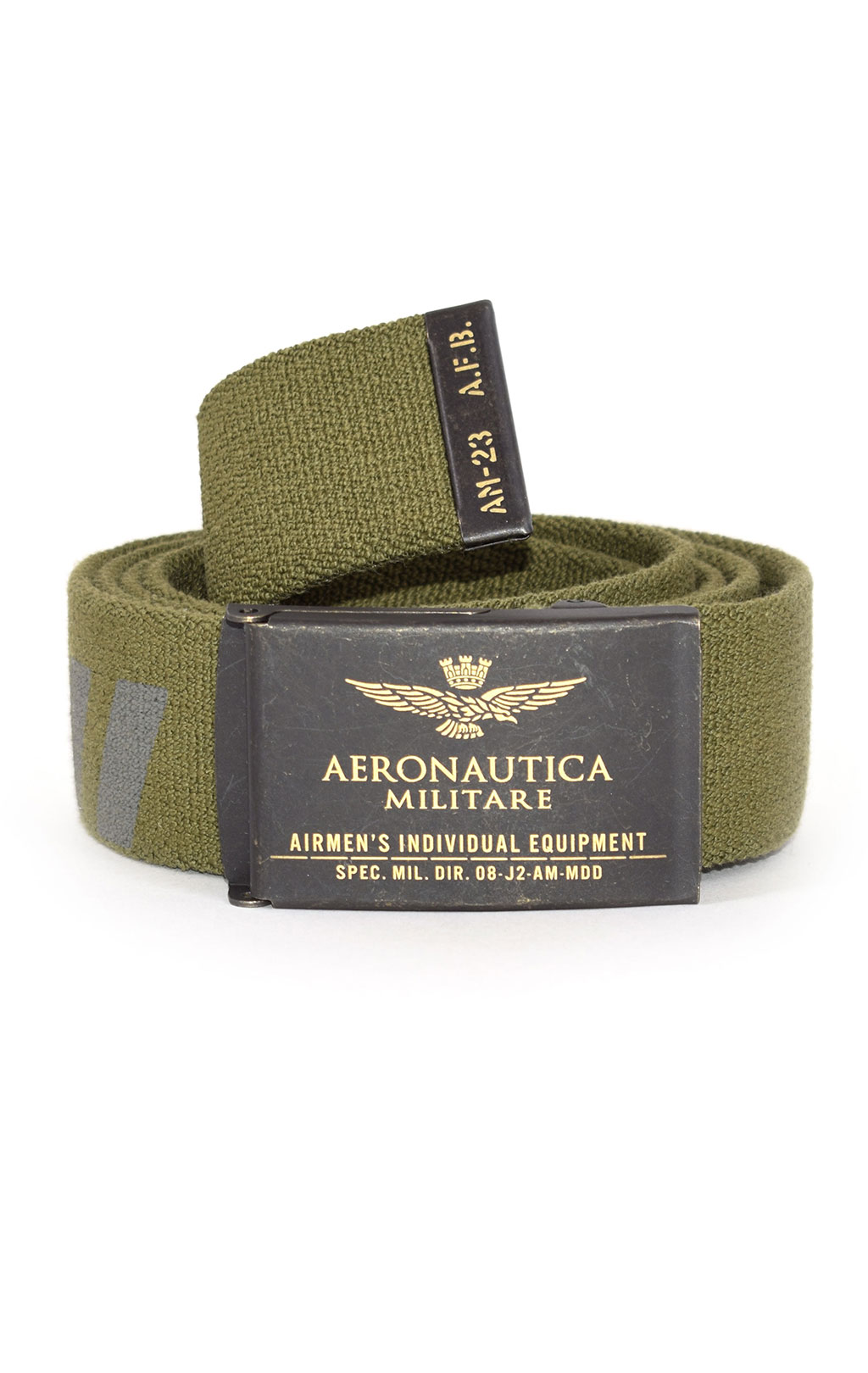 Ремень эластичный AERONAUTICA MILITARE SS 20/IT verde militare (CI 261) 