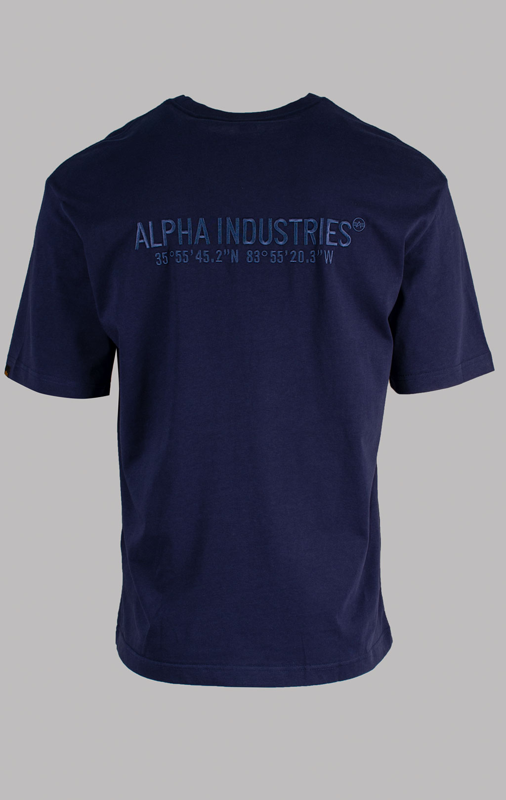 Футболка ALPHA INDUSTRIES TIGER EMBROIDERED TEE SS 25 m rep. blue 