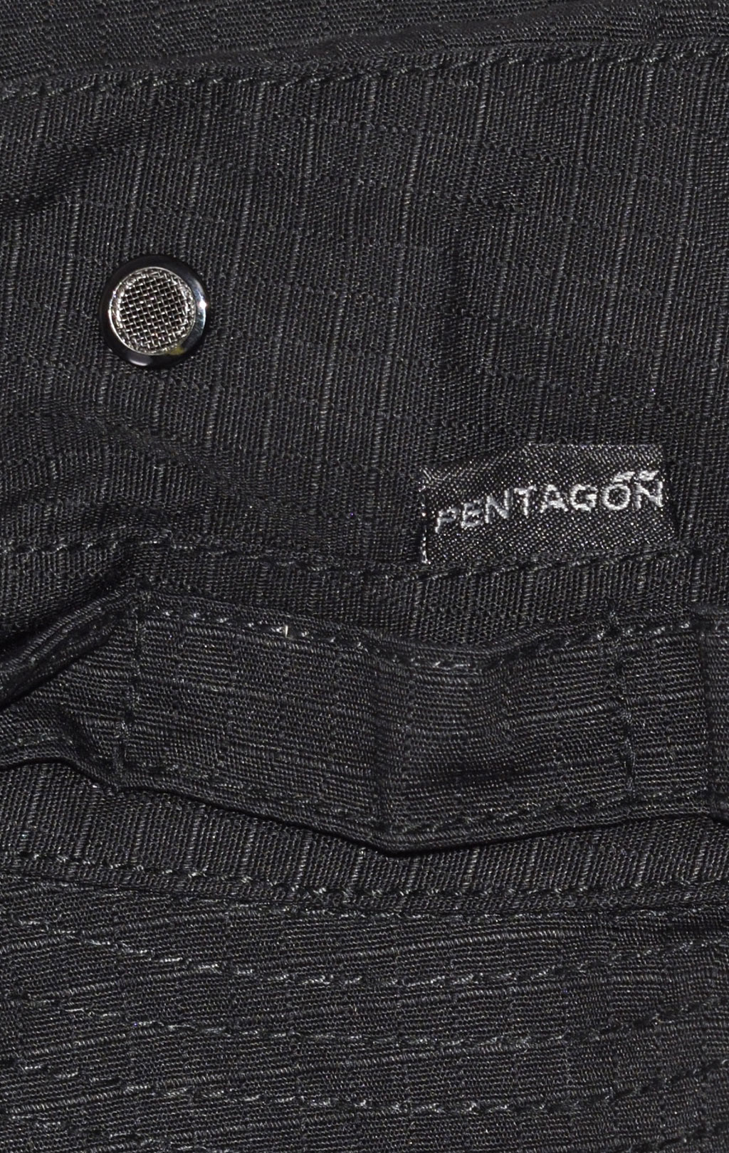 Панама Pentagon Jungle хлопок35%/полиэстр65% Rip-Stop black 13014 