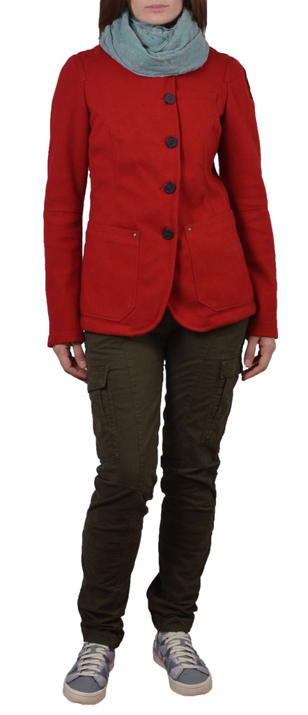 Женский пиджак PARAJUMPERS CAPTAIN`S WIFE red 