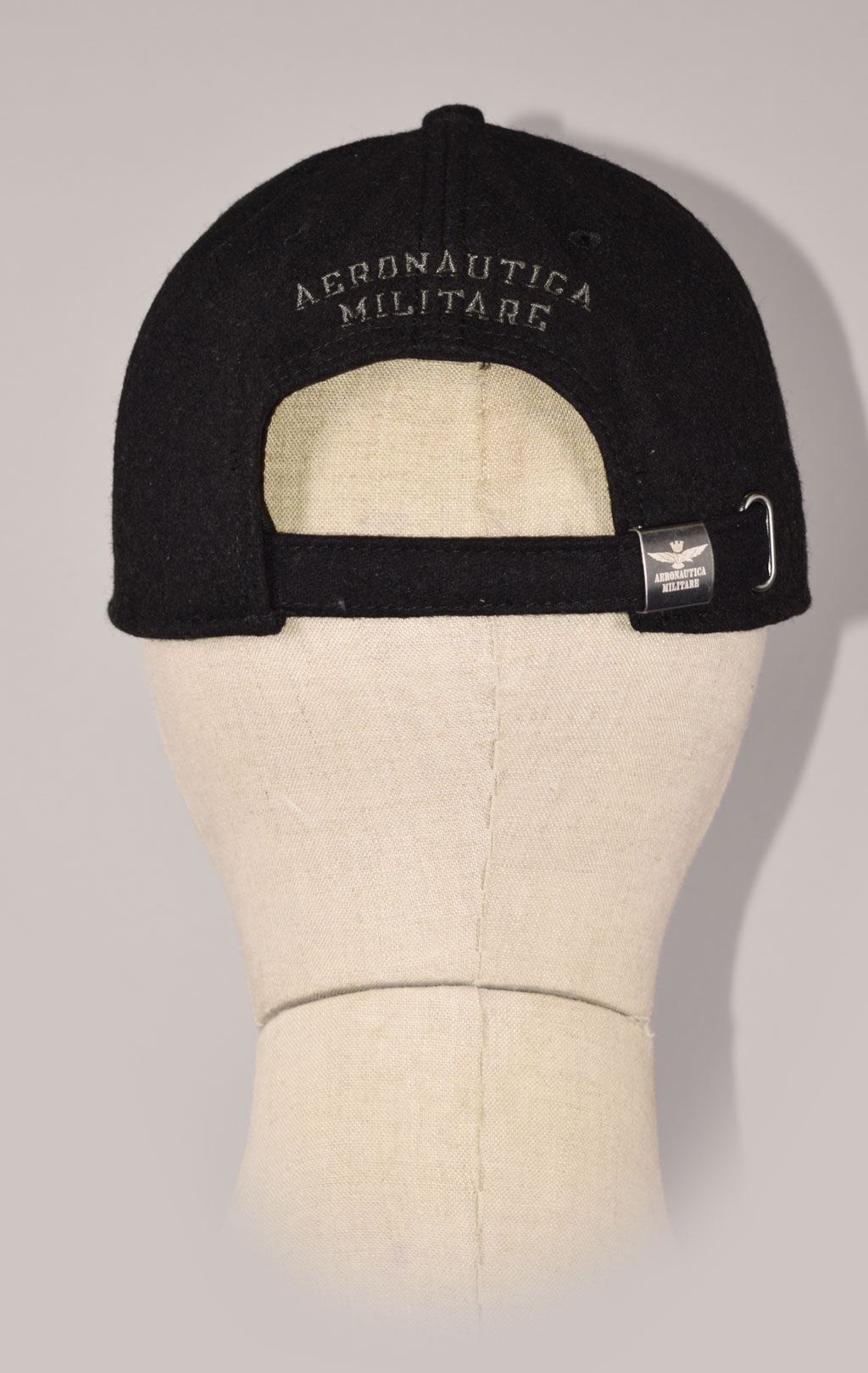 Бейсболка AERONAUTICA MILITARE шерсть FW 22/23/CN jet black (HA 1085)