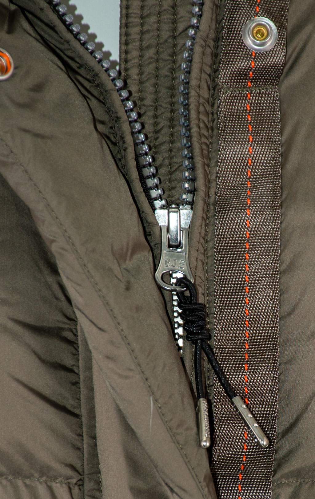 Женское пальто пуховое PARAJUMPERS LEONIE FW 25/26 olive grey 