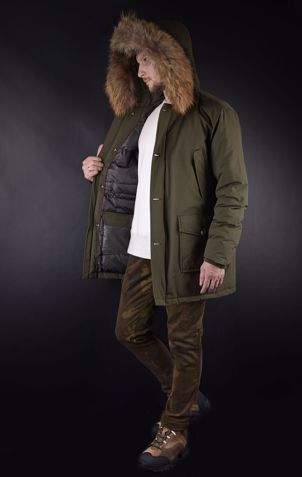 Парка CANADIAN LIGHT CORDURA MANITOBA LUX army 