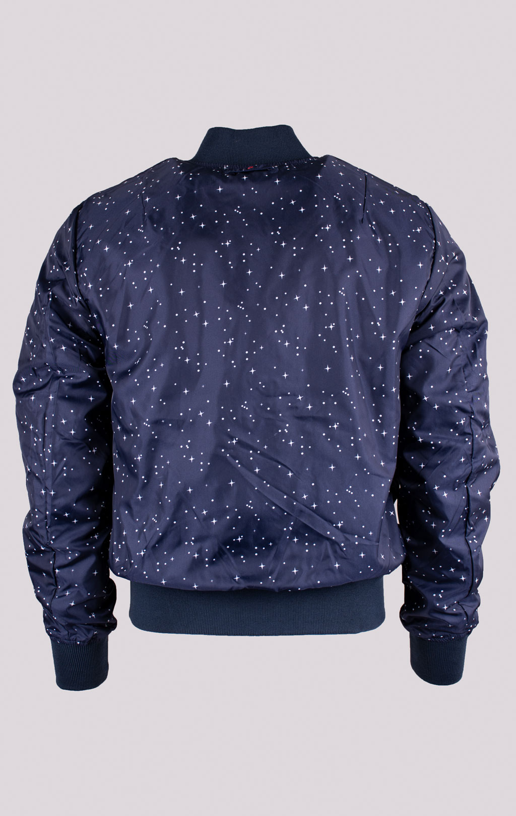 Ветровка-бомбер ALPHA INDUSTRIES MA-1 TT NASA REVERSIBLE II rep. blue 