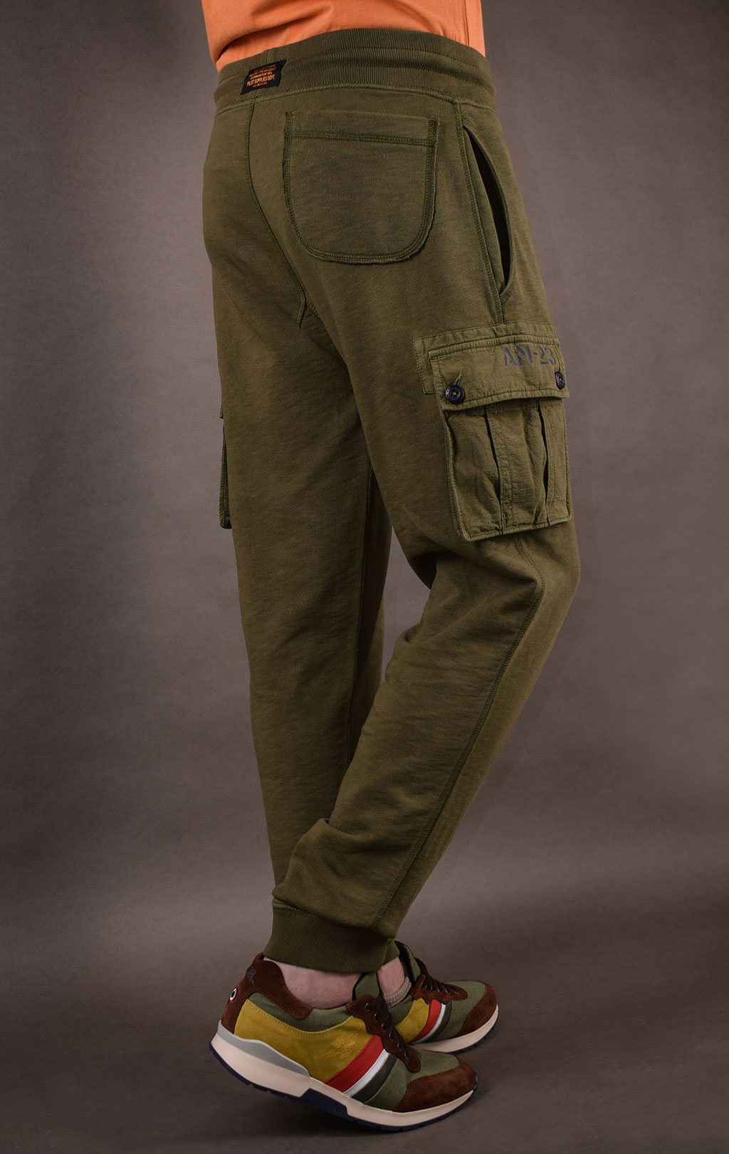 Брюки спортивные AERONAUTICA MILITARE SS19 green mountain (PF 724) 