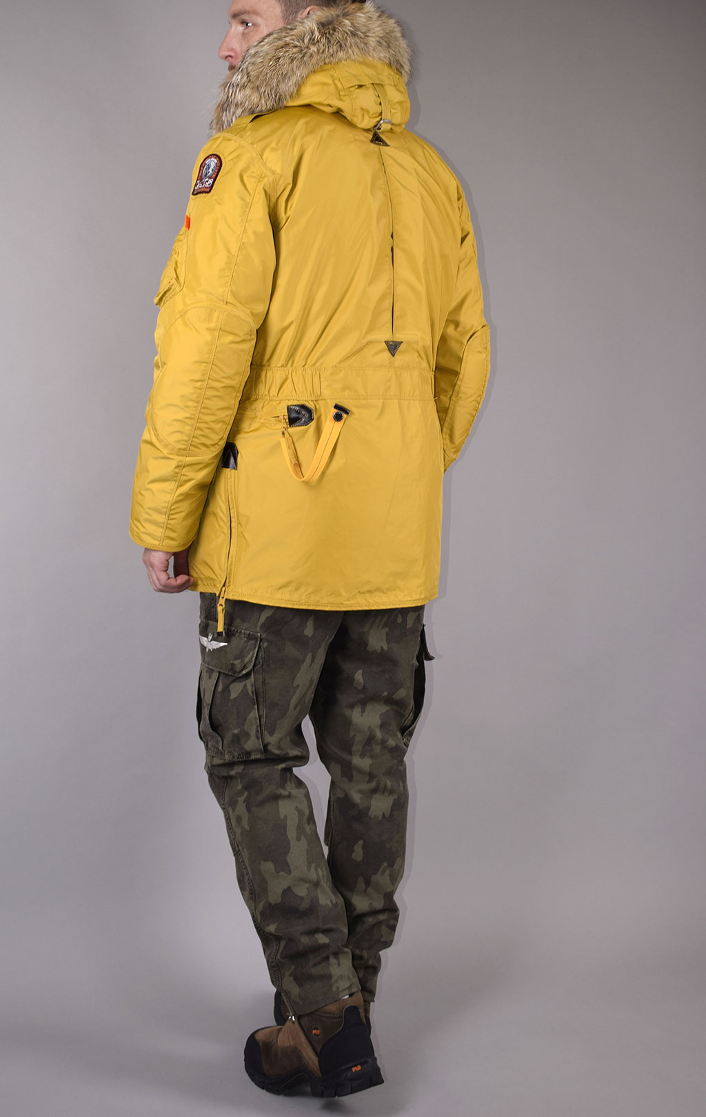 Аляска-пуховик PARAJUMPERS KODIAK FW 19/20 mustard 