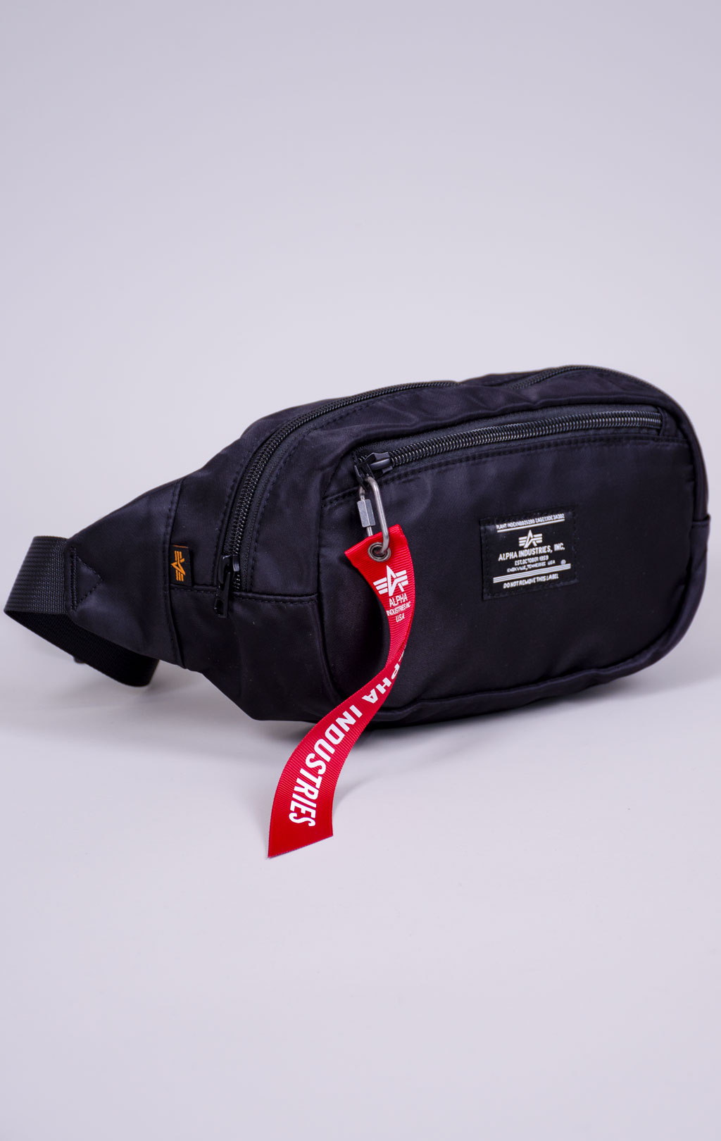 Сумка поясная ALPHA INDUSTRIES CREW WAIST BAG FW 26/27 black 