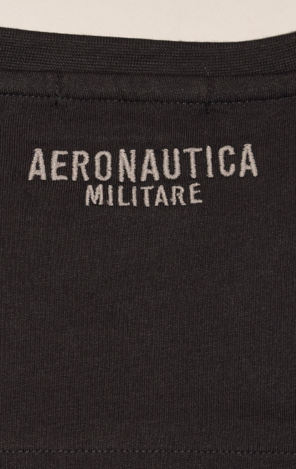 Лонгслив AERONAUTICA MILITARE FW 23/24/BD jet black (TS 2139) 