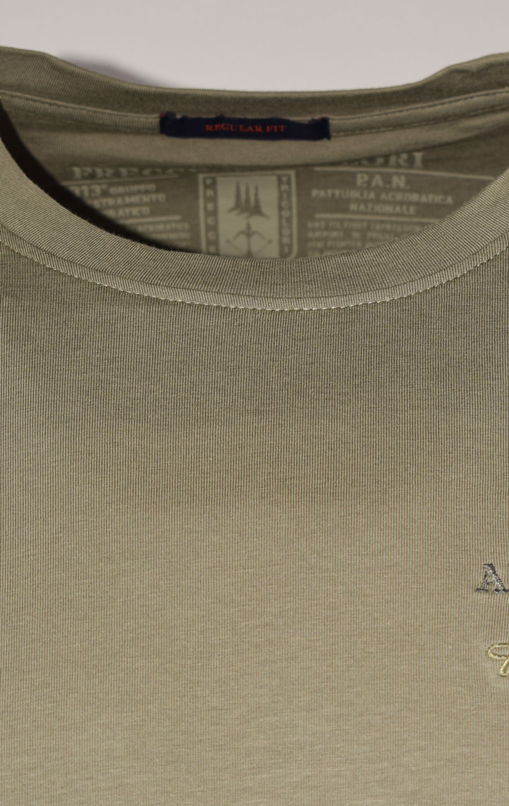 Лонгслив AERONAUTICA MILITARE FW 22/23/BD verde militare (TS 2003) 