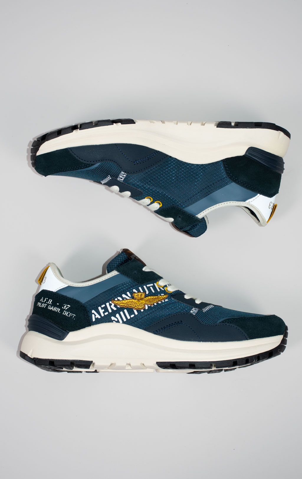 Кроссовки AERONAUTICA MILITARE SS 25/CN blue navy (SC 286) 