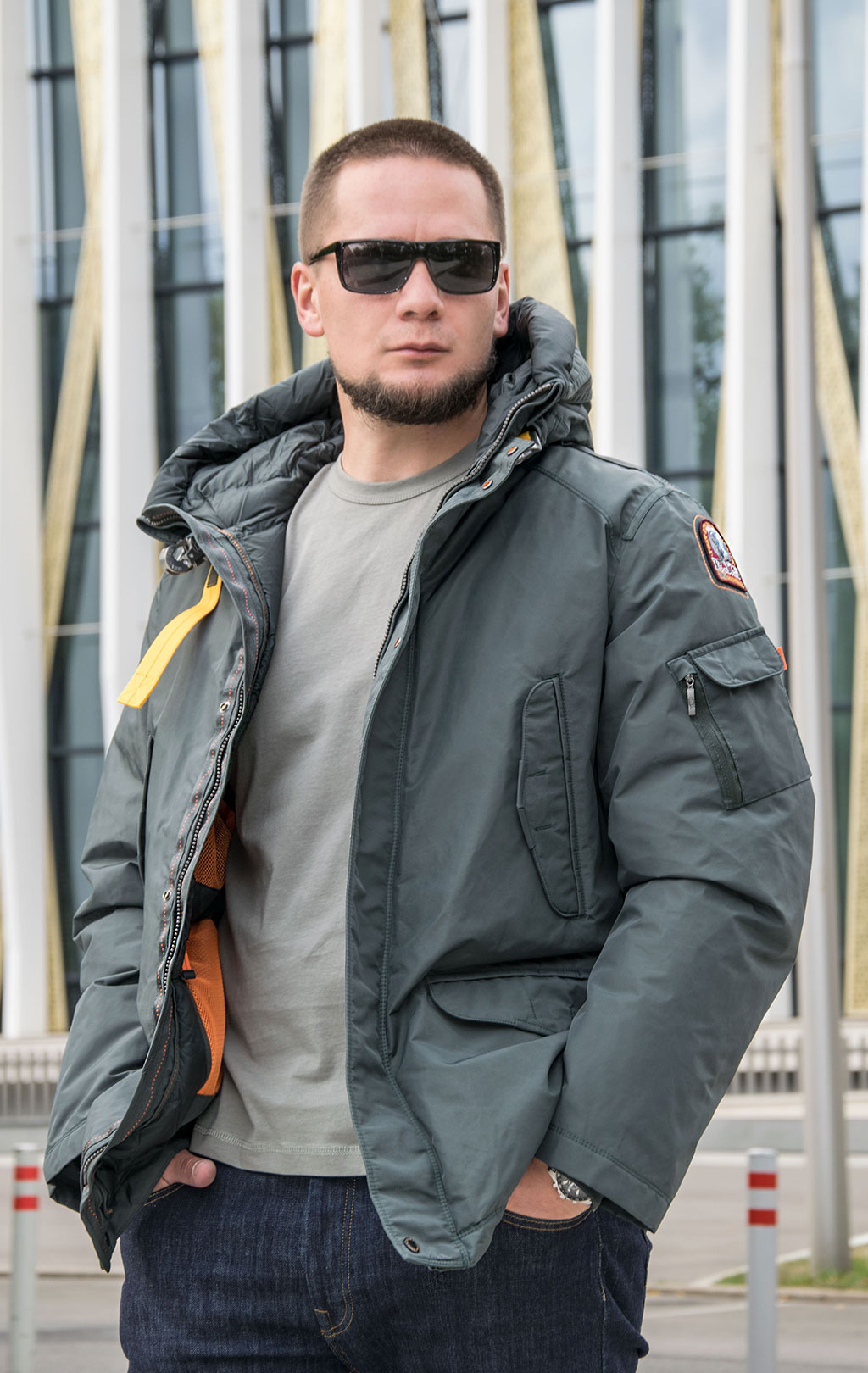 Аляска-пуховик PARAJUMPERS RIGHT HAND CORE FW 23/24 green gables 