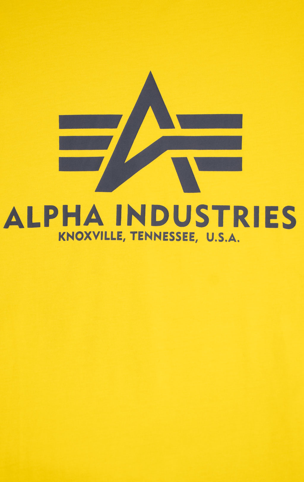 Футболка ALPHA INDUSTRIES BASIC T empire yellow 