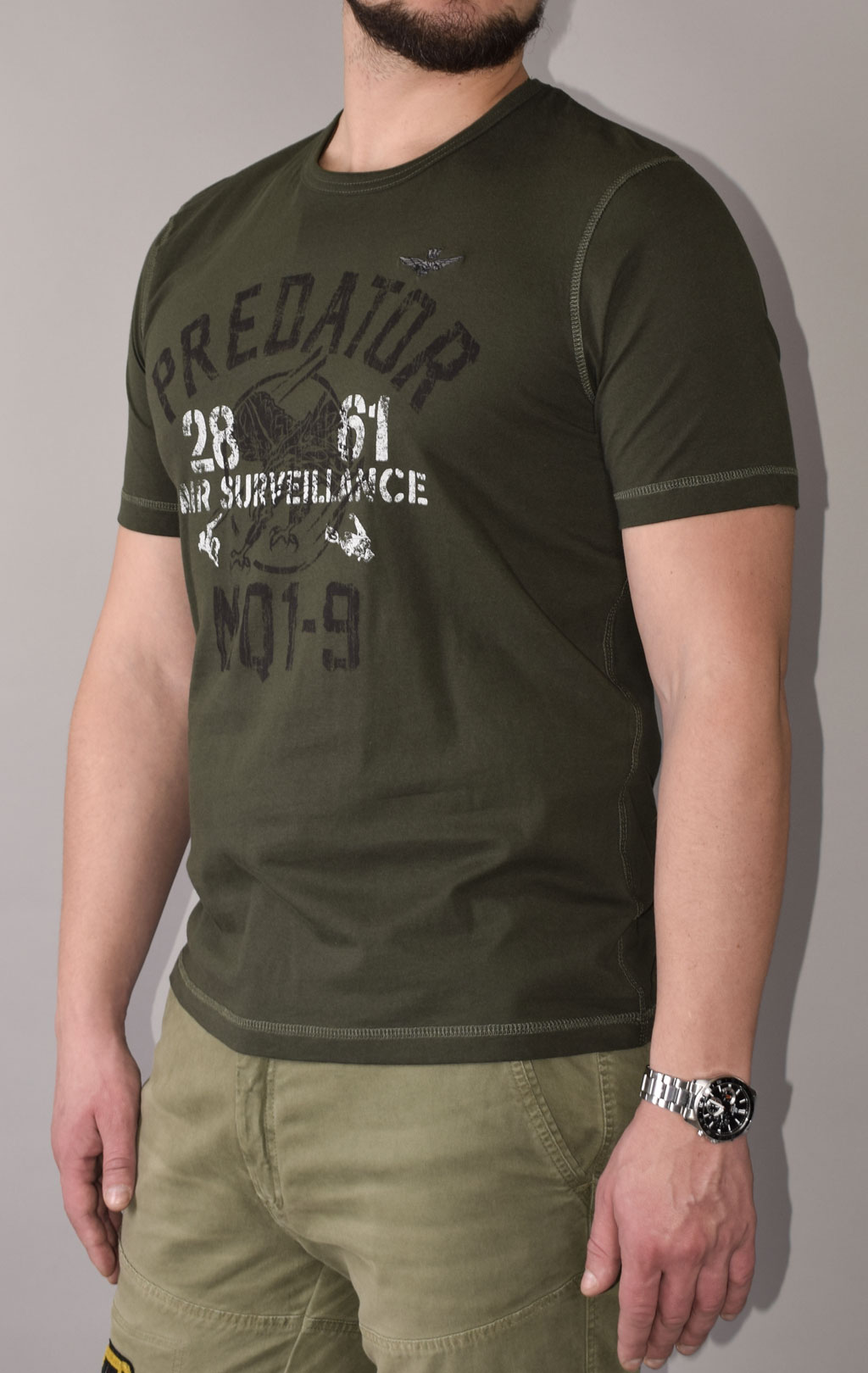 Футболка AERONAUTICA MILITARE FW 22/23/BD verdone (TS 2010) 