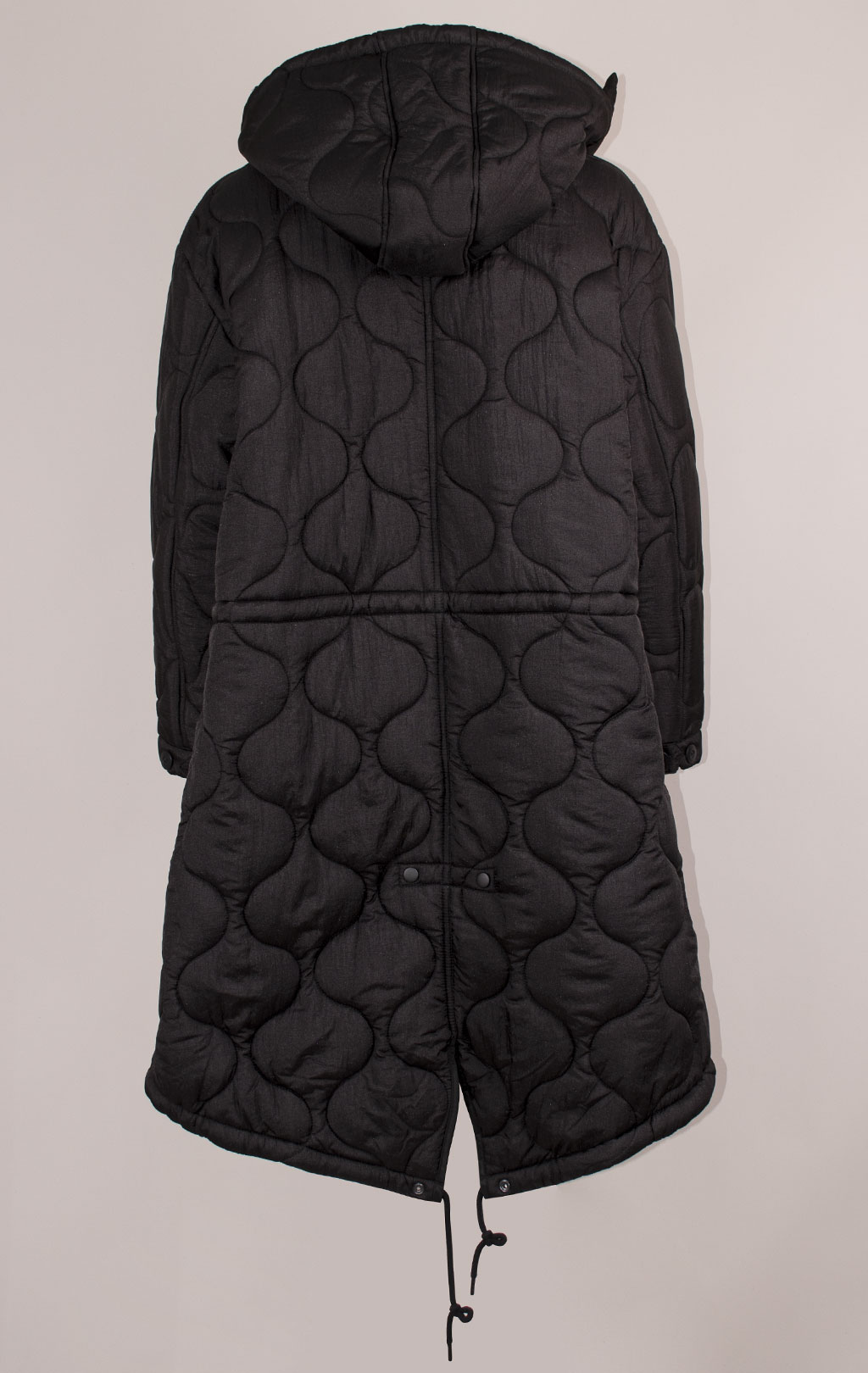 Женская куртка ALPHA INDUSTRIES FISHTAIL PUFFER M-65 FW 24/25 black 