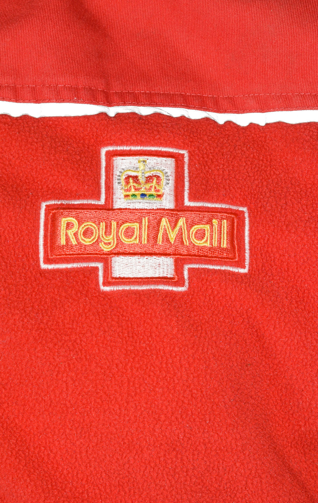 Толстовка форменная Royal Mail флис без капюшона red б/у Англия