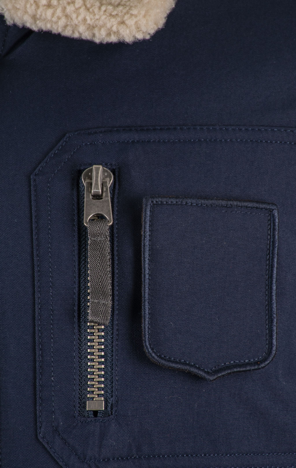 Куртка-пилот AERONAUTICA MILITARE big size FW 25/26/BD midnight blue (AB 3024) 