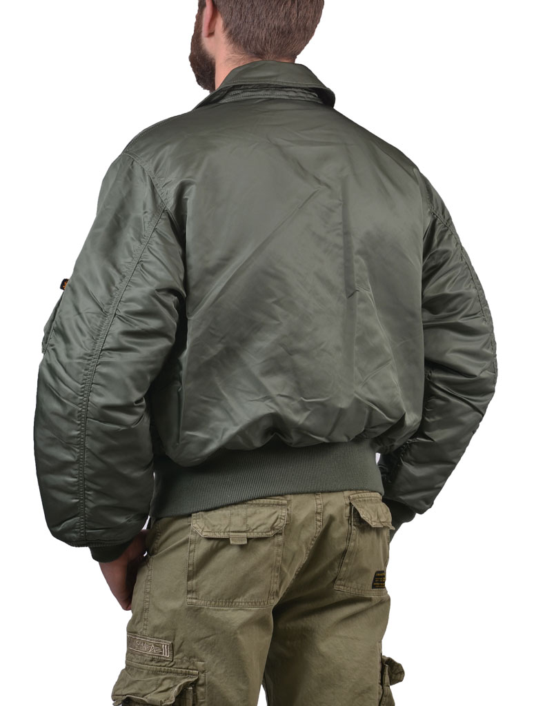 Куртка летная ALPHA INDUSTRIES CWU-45 sage 