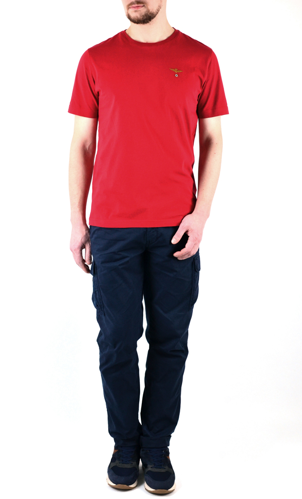 Футболка AERONAUTICA MILITARE red chili pepper (TS 1343) 