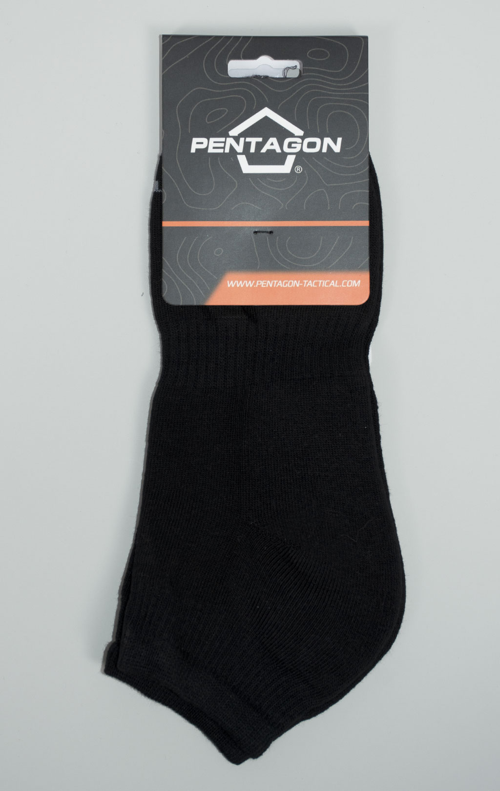 Носки низкие Pentagon LOW CUT black 14013 