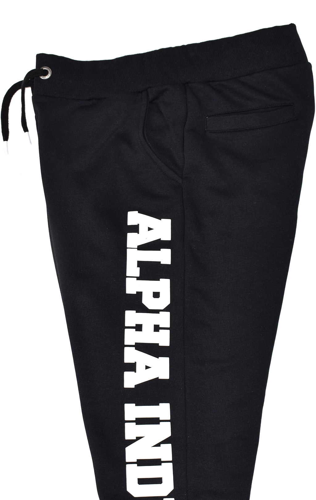 Брюки спортивные джоггеры ALPHA INDUSTRIES BIG LETTERS JOGGER black 