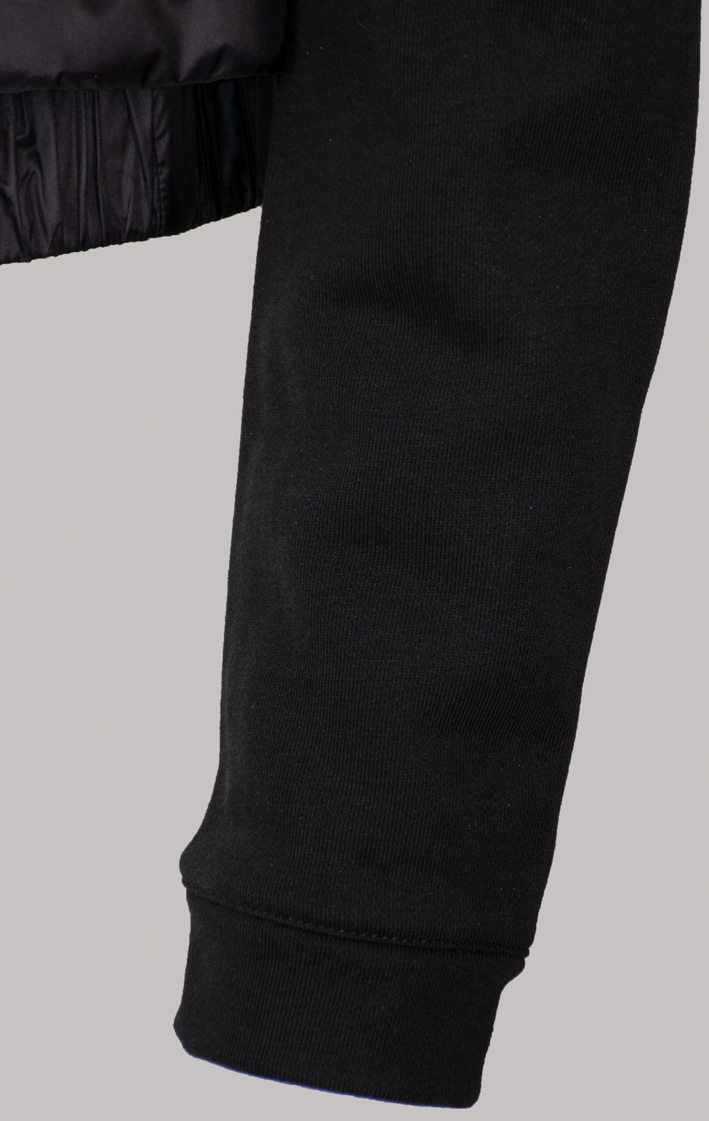 Женская толстовка комбинированная PARAJUMPERS LORETTA FW 25/26 black 