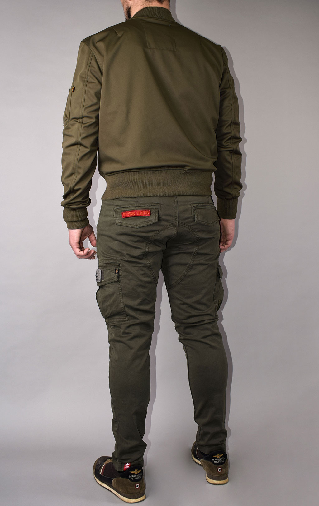 Ветровка ALPHA INDUSTRIES big size MA-1 Soft Shell olive 