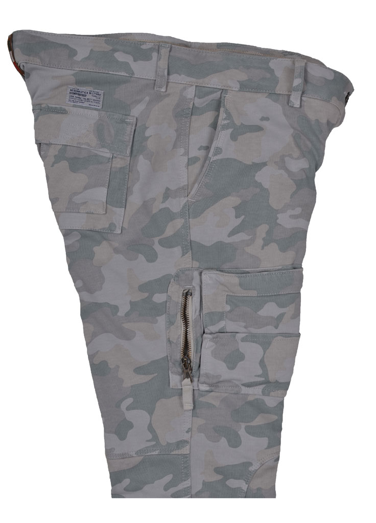 Женские брюки-карго AERONAUTICA MILITARE camo toin grigio (PA 1187) 