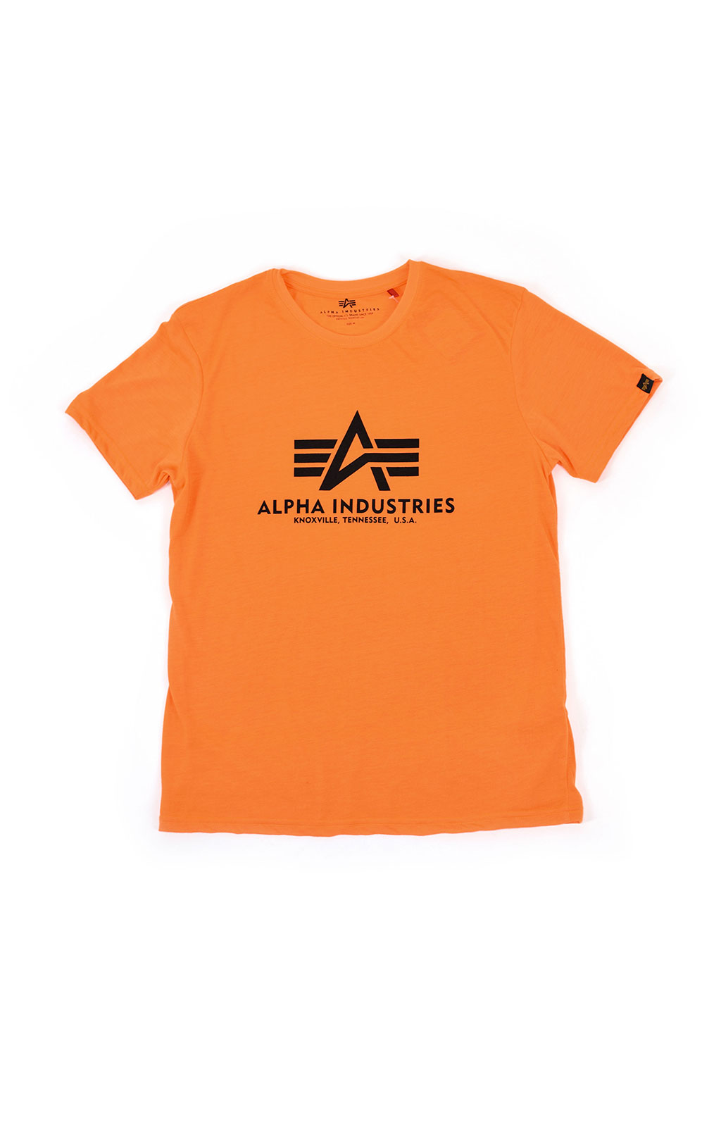 Футболка ALPHA INDUSTRIES BASIC T neon/orange 