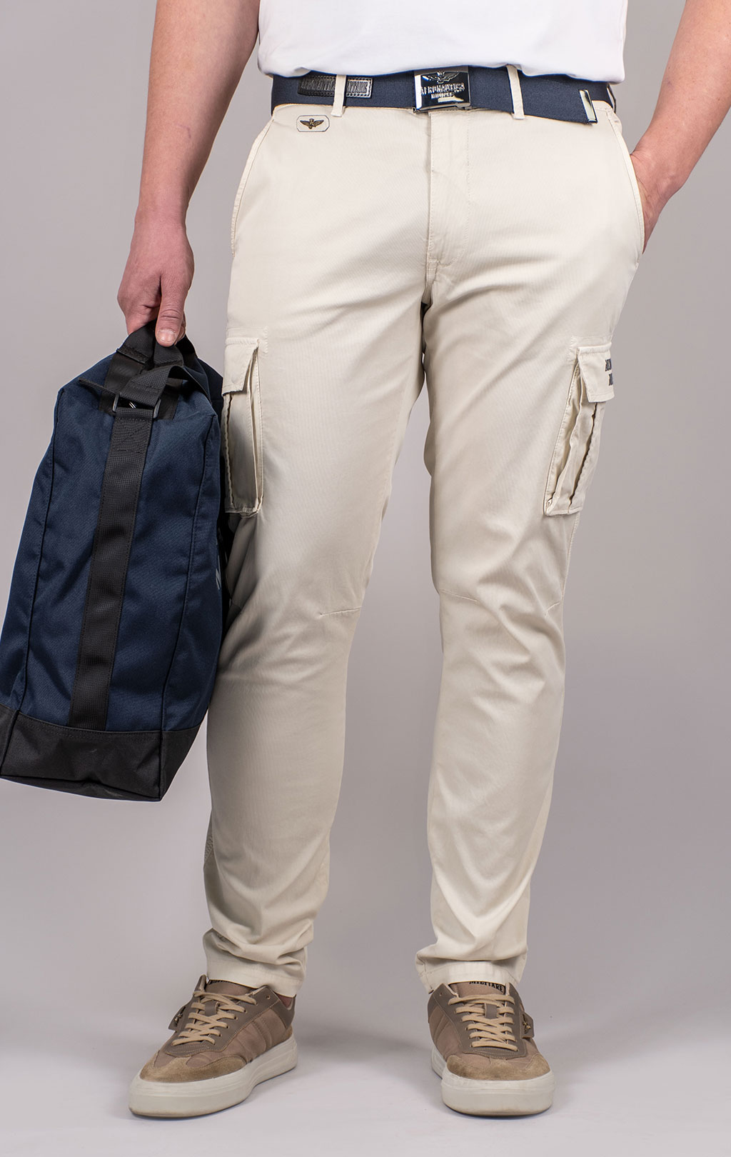 Брюки-карго AERONAUTICA MILITARE SS 25 m/AL ghiaccio (PA 1329) 