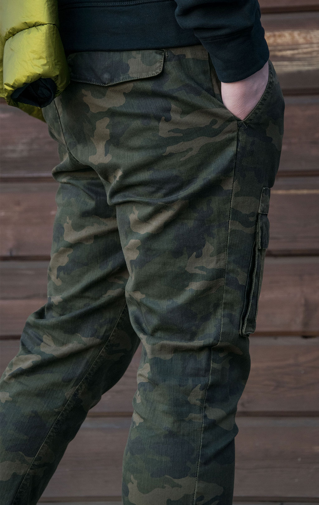 Брюки-карго AERONAUTICA MILITARE плотные FW 21/22/AL camouflage (PA 1457) 